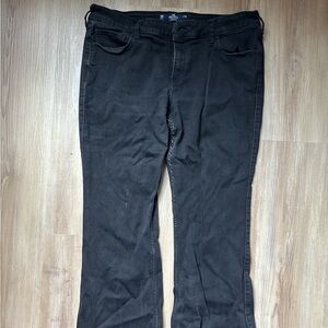Hollister Black Bootcut Jeans